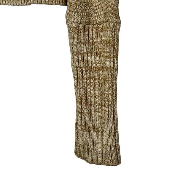 GAP Gradient Cream Turtle Neck Sweater with Chunky Cables Size S - Picture 8 of 16